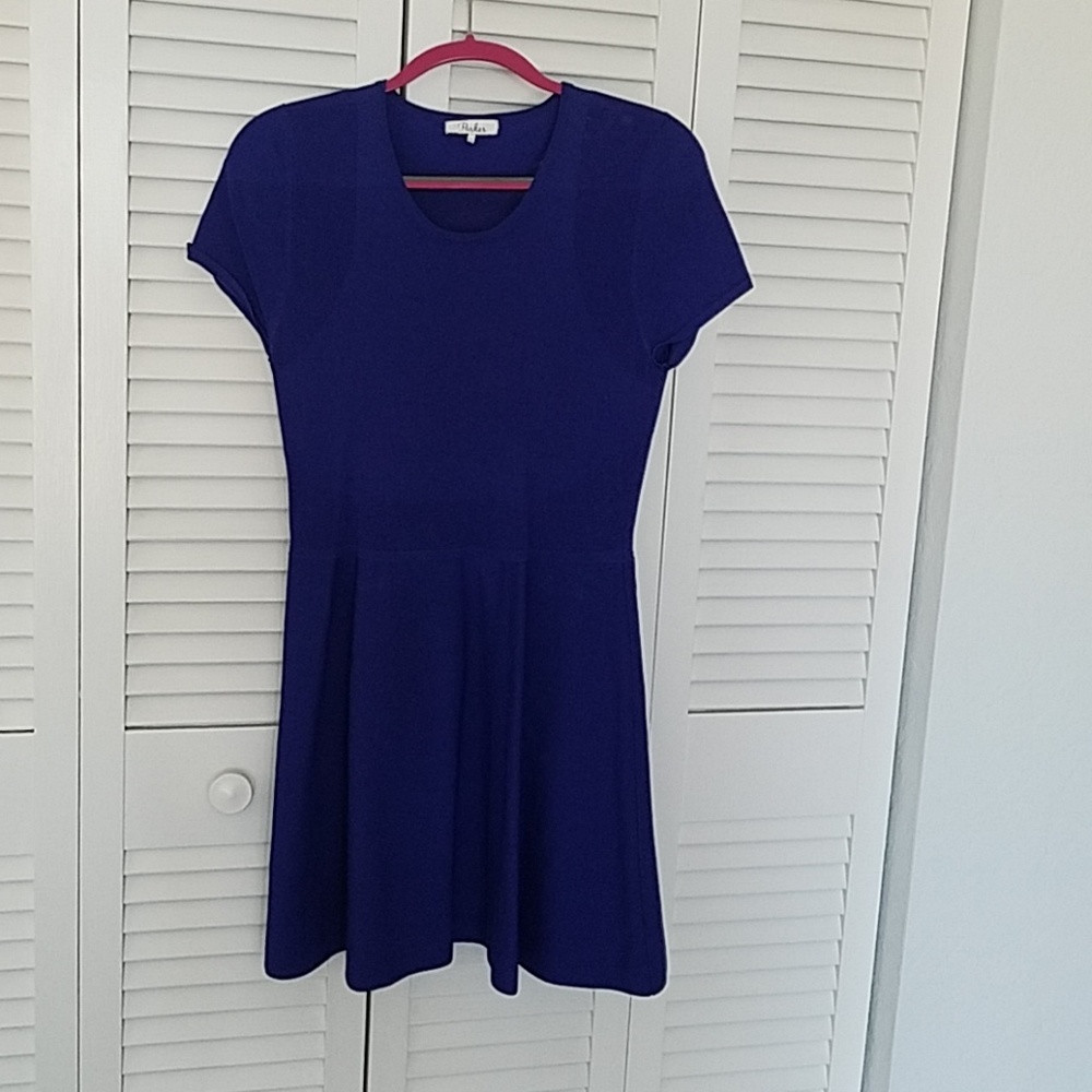 Blue dress